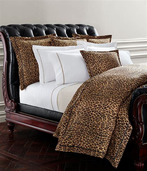 ralph lauren leopard sheets|ralph lauren plaid twin sheets.